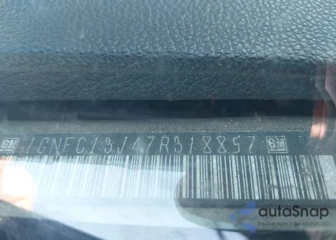 2007 Chevrolet Tahoe Lt from USA, damaged, VIN 1GNFC13J47R318857